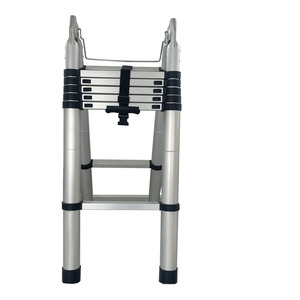 Échelle <span class=keywords><strong>télescopique</strong></span> <span class=keywords><strong>en</strong></span> <span class=keywords><strong>aluminium</strong></span> de 2,5 m au design moderne, structure combinée économique avec prix de l'échelle articulée - Product Image 1