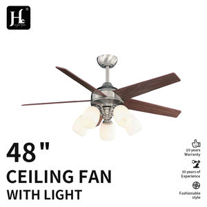 Ventilateur moderne à moteur CC avec lumière et télécommande par un fabricant chinois - Product Image 2