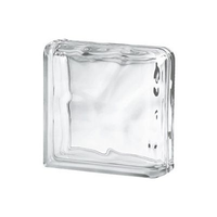 Blocs de verre architecturaux transparents à extrémité linéaire à 90 degrés pour l'intimité des hôtels, cuisines et salons
