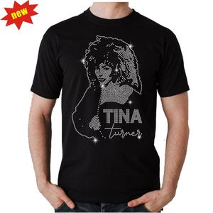 <span class=keywords><strong>Tina</strong></span> Turner strass fer sur transfert conceptions personnalisé Hot Fix strass transfert de chaleur pour chemise - Product Image 4
