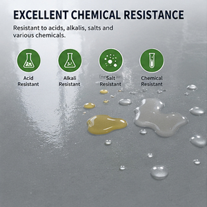 Peinture et revêtement de sol autolissant époxy sans solvant Xiutuo XT-317, liquide pulvérisable pour sols industriels et commerciaux - Product Image 5