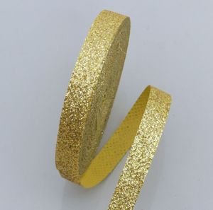 Cinta Decorativa Brillante de Poliéster con Lentejuelas Doradas en Forma de Cebolla para Cajas de Regalo de Navidad y Recuerdos de Fiesta - Product Image 6