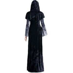 <span class=keywords><strong>Disfraz</strong></span> <span class=keywords><strong>de</strong></span> Halloween al por Mayor <span class=keywords><strong>para</strong></span> <span class=keywords><strong>Mujer</strong></span> Adulta, Vestido Largo <span class=keywords><strong>de</strong></span> la Muerte, <span class=keywords><strong>Disfraz</strong></span> <span class=keywords><strong>de</strong></span> Vampiro con Calavera Aterradora - Product Image 5