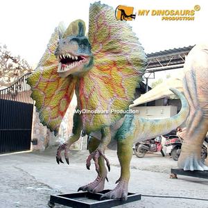 Benim <span class=keywords><strong>Dino</strong></span> L023 Jurassic Park Fierce Animatronic dinozor modeli Dilophosaurus - Product Image 4