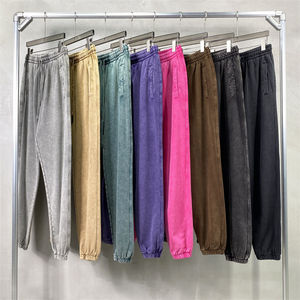 Wholesale Unisex Tracksuit Custom Cotton French Terry Regular Fit Men's <b>Oversized</b> <b>Sweatpants</b> Casual Anti-Pilling Anti-Wrinkle - Product Image 2