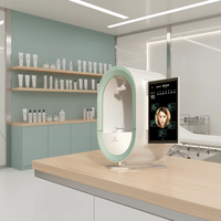 Analyseur de peau numérique 3D professionnel, miroir intelligent pour tester la peau, technologie de reconnaissance faciale automatique, analyseur de peau du visage