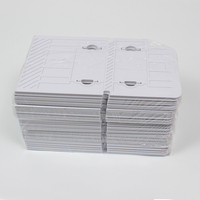 Machine d'impression jet d'encre automatique EP L800 pour l'impression recto verso de cartes d'identité vierges en PVC pour étudiants/employés/personnel avec numéros de série