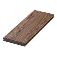 Revêtement de sol composite bois-plastique pour extérieur, co-extrudé, étanche, anti-corrosion, durable, design luxe léger, emboîtable