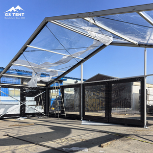 Tentes de réception de luxe blanches pour mariages en plein air, grandes tentes transparentes 20x30 20x40, <span class=keywords><strong>chapiteau</strong></span> pour événements et fêtes, fabriquées en Chine - Product Image 5