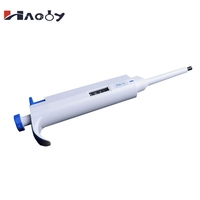 Micropipette manuelle en plastique à canal unique, volume réglable, 100-1000 µl