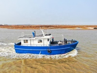 Bateau de pêche en acier Grandsea de 14 m, navire de pêche, bateau de pêche commercial à vendre, utilisation en Angola