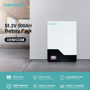 Solarton Overzeese Magazijn 100ah 51.2V Thuis Energieopslag Aan De Muur Gemonteerde Lifepo4-batterij Lithium-Ion - Product Image 2