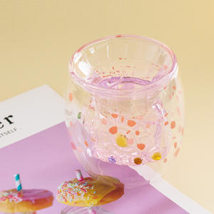 Thanos इन्फिनिटी बीड़ा गर्मी-प्रतिरोधी डबल दीवार ग्लास कप दूध कॉफी मग चाय व्हिस्की के लिए - Product Image 3