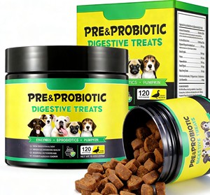 Probióticos para Perros: Golosinas Digestivas, Masticables Prebióticos con Enzimas de Calabaza para la Salud Intestinal, Alivia la Diarrea y el Mal Aliento, Seguro para Peces y Otros Animales - Product Image 5