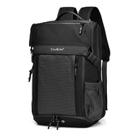 Sac à dos élégant et fonctionnel pour ordinateur portable, idéal pour l'extérieur, avec compartiment à chaussures, grande capacité et design extensible pour hommes et femmes