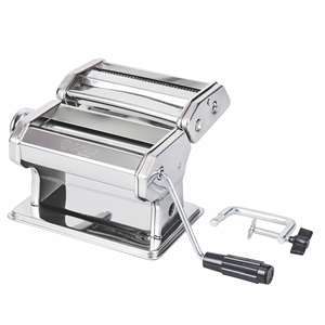 Macchina per Pasta in Acciaio Galileo Casa 150MM Lavabile in Lavastoviglie - Product Image 1