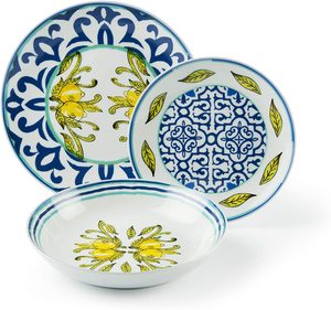 Assiettes en porcelaine design citron ménage assiettes en céramique vaisselle nordique - Product Image 6