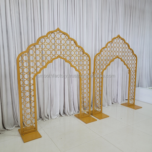 Soporte Profesional de Acero Inoxidable LISO para Decoración de Fondo de Puerta Arqueada Árabe, Duradero para Escenarios de Boda, Nuevo - Product Image 2