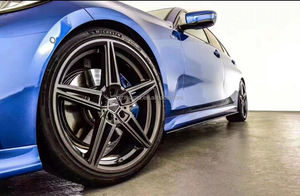 Aileron d'extension en fibre de carbone style G20 AC pour BMW Série 3 G20 <span class=keywords><strong>318i</strong></span> 330i Bodykit <span class=keywords><strong>2019</strong></span> + jupe latérale - Product Image 6