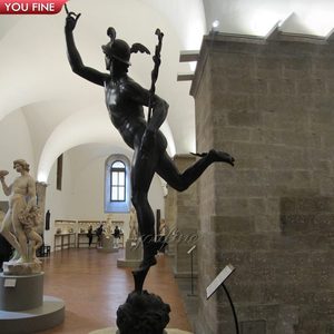 Cao-Chất Lượng Cổ Điển Bronze Hình Thủy Ngân Bằng Giambologna Điêu Khắc - Product Image 2