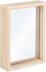 Cadre photo 3D personnalisé en acrylique avec boîte à ombre profonde pour objets commémoratifs et artisanat, avec logo gravé au laser, promotionnel - Product Image 2