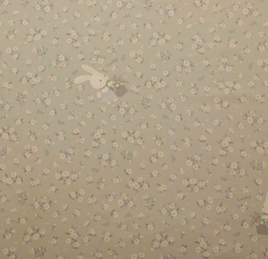 <span class=keywords><strong>Tissu</strong></span> imprimé 100% coton à motif floral et <span class=keywords><strong>lapin</strong></span> pour literie de bébé - Product Image 3