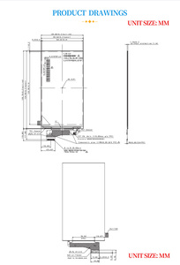 Carte de commande LCD 4K 5,5 pouces LS055D1SX05 530 nits 60 Hz Interface MIPI 2160*3840 NT35950 Moniteur TFT LCM Carte de commande LCD 4K 4K LC - Product Image 6