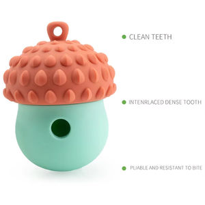 New Berry Pet Interactive & Movimento Brinquedos Slow Fooder Spot para Gatos Cães para Gnawing Dentição Silicone Puzzle Interativo Puzzle - Product Image 2