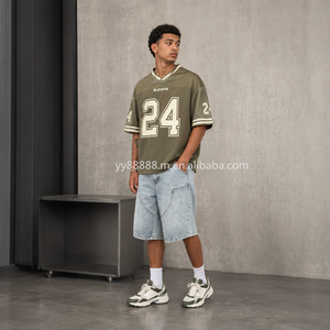 Magliette <span class=keywords><strong>da</strong></span> Calcio Vintage OEM per Uomo, T-Shirt Sportiva di Alta Qualità Ultima Collezione 2026, Abbigliamento Personalizzato - Product Image 1