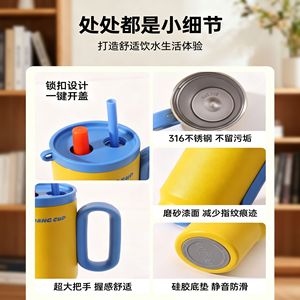 Giant Ice King <b>Mug</b> 750Ml Cold Keeping Cup With Handle For Travel And Daily Use - Product Image 4