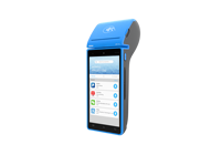 Terminal intelligent Android Aisino A90 Pro tout-en-un avec écran tactile 5,5 pouces, lecteur de cartes MSR, IC, NFC et codes-barres 1D/2D