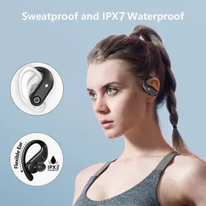 2022 Amazon Best Seller auricolari Wireless auricolari sportivi stile gancio per l'orecchio con Display a LED IPX7 per Beats
