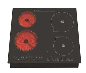 High Quality Black Induction Hob Portable Cooktop With Display Induction Stove Electric Induction Cooker