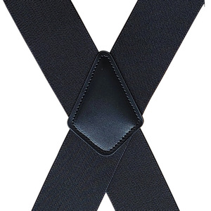 Bretelles robustes pour hommes travail extérieur <span class=keywords><strong>X</strong></span> dos bretelles élastiques réglables - Product Image 5