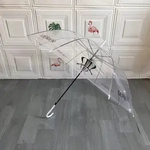 새로운 디자인 똑바른 골프 작풍 승진 투명한 공주 명확한 우산