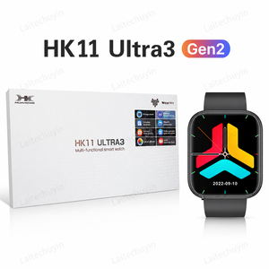 Nuevo Reloj Inteligente HK11 Promax Gen2 Ultra3 2026 con Pantalla AMOLED de 2.02 Pulgadas, GPS, NFC, Traducción por IA, Llamadas Bluetooth, Monitor de Actividad Física, IP67 - Product Image 2