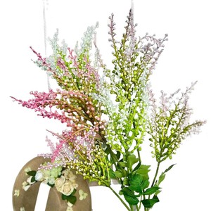 Flores Artificiales de Pimiento, Arreglo Floral de Seda, Decoración para Bodas, Decoración Floral DIY, Decoración para el Hogar - Product Image 5