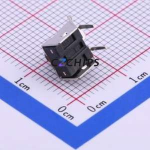 TS-1002U-06526 Tactile Switch SMD,7.1x7.5mm Switch Single Pole Single Throw Round Button Horizontal Mount 7.5mm - Product Image 2