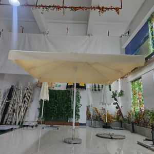 Kare çok boyutlu açık güneş gölge plaj şemsiyesi isteğe bağlı taban ile doğrudan fabrika toptan bahçeleri villa avlular için - Product Image 1