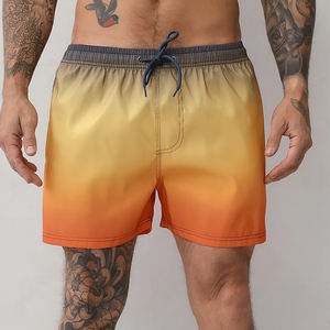 Custom Logo High Quality Surf Trunks Mens Beach Pants <b>Swim</b> <b>Shorts</b> 4 Way <b>Stretch</b> Boardshorts With Pockets - Product Image 3