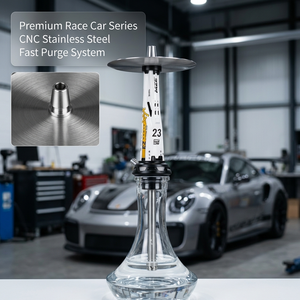 Set <span class=keywords><strong>de</strong></span> Shisha <span class=keywords><strong>de</strong></span> Acero Inoxidable, Diseño <span class=keywords><strong>de</strong></span> Auto <span class=keywords><strong>de</strong></span> <span class=keywords><strong>Carreras</strong></span>, Nueva Cachimba <span class=keywords><strong>de</strong></span> Lujo con Válvula <span class=keywords><strong>de</strong></span> Vidrio, Amotion Sheesha Shisha Chicha, Set <span class=keywords><strong>de</strong></span> Cachimba con Válvula - Product Image 1