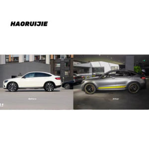 Kit Carrozzeria Paraurti per <span class=keywords><strong>Mercedes</strong></span>-Benz C253 <span class=keywords><strong>GLC</strong></span> Coupé 16-19, Aggiornamento a Kit Corpo Vettura GLC63 AMG Coupé, Kit di Conversione e Modifica Auto - Product Image 4