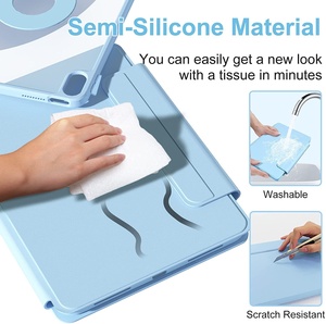 เคสป้องกันแท็บเล็ต <span class=keywords><strong>iPad</strong></span> <span class=keywords><strong>11</strong></span> นิ้ว รุ่นปี 2026 หมุนได้ 720 องศา รุ่น Air8 ปิดคลุมเต็มตัว แม่เหล็กถอดออกได้ รุ่น Mini7 - Product Image 3