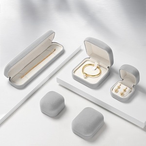 Custom Light luxury proposal wedding ring box creative high-end bracelet necklace pendant earring jewelry box - Product Image 1