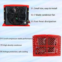Climatiseur électrique universel 24V TELCOOL, climatiseur split pour excavatrices, bus, camping-cars, camions et fourgonnettes