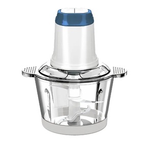 Food Processor 3L Glass Cup Electric Multi Functional Meat Grinder <b>Vegetable</b> <b>Chopper</b> For Home Use - Product Image 3
