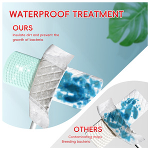 Tampons de nettoyage jetables compatibles avec les serpillères, y compris les recharges pour serpillères <span class=keywords><strong>WetJet</strong></span> - Product Image 2