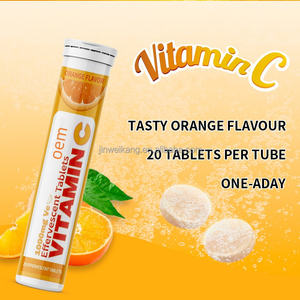 Vitahealthyプライベートラベル発泡錠のベストプライスビタミンC1000mg VCオレンジフレーバー毎日の健康アンチエイジング - Product Image 5