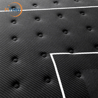 Matelas Roulé 5 Zones King Queen Double Format en Boîte, Hybride Latex Gel Mousse à Mémoire Ressorts Ensachés