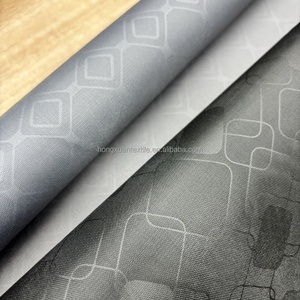 Buen precio 210D Oxford sólido teñido repujado PU PA revestimiento 100% poliéster bolsa forro <span class=keywords><strong>tela</strong></span> o equipaje/bolsa forro - Product Image 5